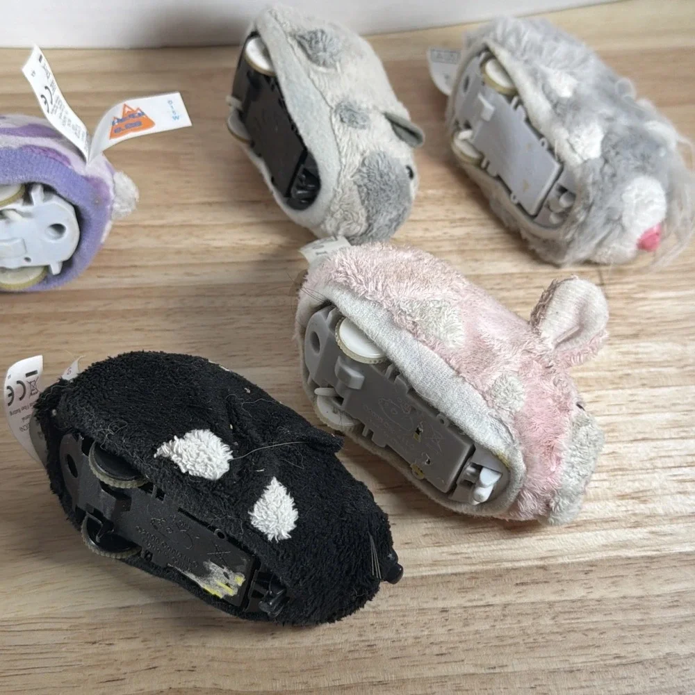 Lot of 9 Zhu Zhu Pets Hamsters Zuzu Animated Animals untested Not Tested As Is